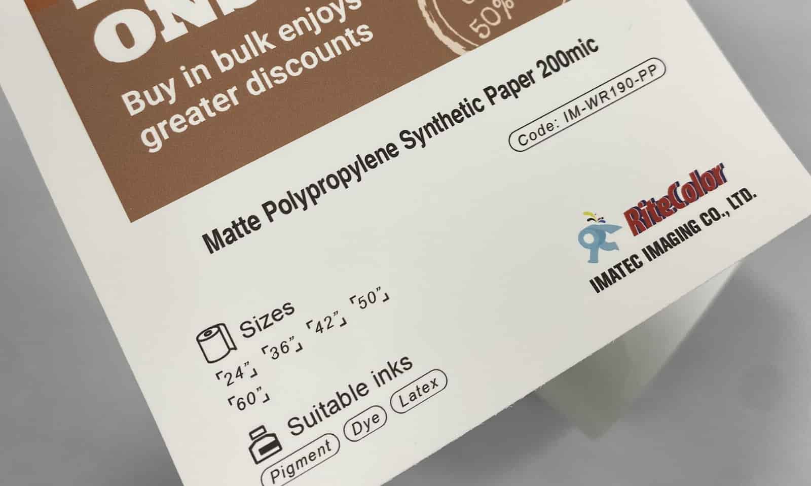 polypropylene paper